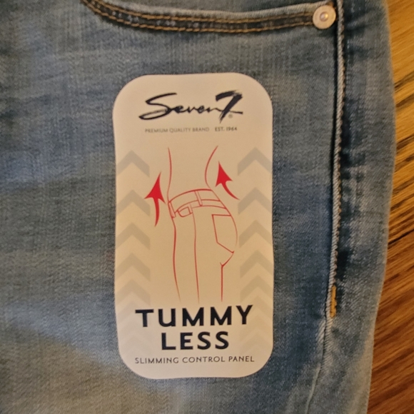 WomensSeven7 size 4 tummyless rupped skinny jeans - Picture 12 of 13